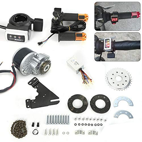 SHZICMY Elektrofahrrad-Umbau-Set, 24 V, 250 W, Roller-Controller-Set für normales Fahrrad,E-Bike Conversion Kit Thumb Kit Elektrofahrrad Umbausatz für Fahrrad 250W 24V