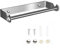Derouleur Essuie Tout, Derouleur Porte Sopalin, Devidoir Porte Essuie Tout Mural, Distributeur Papier Aluminium Sopalin et Film, Support Sopalin Mural Déroulant de Rouleau Cuisine(Argent)
