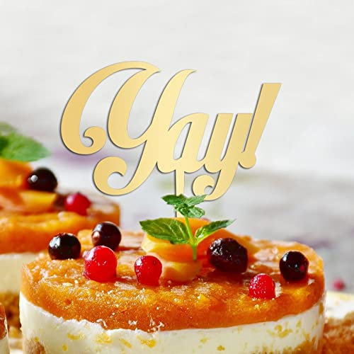 Yay Hochzeitstortenaufsatz Mr & Mrs Hochzeitstag, personalisierbar, Retro-Kuchenaufsatz für Braut und Bräutigam, für Verlobung, Braut, Hochzeitsdekoration, Junggesellinnenabschied, Gold, 15 cm