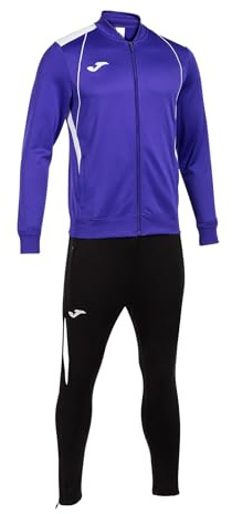 Joma Herren Trainingsanzug, 8XS - 3XL - Chandal Jacke mit Reißverschluss und Taschen – Hose mit Elastischem Bund, Kordelzug und Rippbündchen - Championship VII