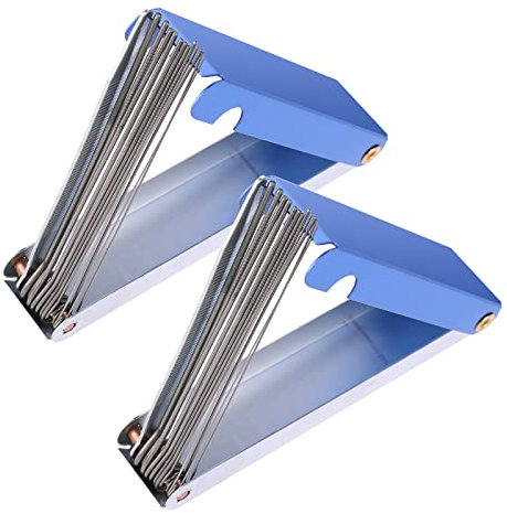 Torch Tip Cleaner Set Welding Tip Cleaner Carburetor Cleaner Set Torches Nozzles Tips for Cleaning Engine Carburetors Gas Orifices Sprinklers Shower Heads (2 Pieces)
