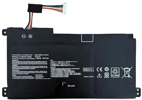 Backupower Replacement B31N1912 C31N1912 Battery Compatible with VivoBook 14 E410 E410MA-EK007TS E410KA L410 L410MA-BV037TS F414MA E510MA E510KA L510MA -0368 0000 42Wh