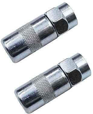 Gteana 49-16-2649 High-Pressure Grease Coupler Suitable for Milwaukee M18 and M12 Grease Gun Tips, High-Pressure Grease Fittings (2 Pieces)