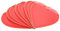 8 Piatti di Carta, Piatti di Carta a Forma di Cuore, Piatti di Carta a Forma di Cuore Rosso e Rosa, Festa della Mamma San Valentino Forniture per Feste di Matrimonio Decorazioni per Stoviglie,(Rosso)