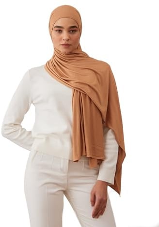 femple Jersey Light Hijab | Atmungsaktiver, Stretchiger Hijab für Damen – Für den ganzen Tag