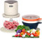 Arigold Robot da cucina elettrico senza fili, 600 ml, piccolo tritatutto per carne, cipolle, verdure, aglio – cibo complementare, frullatore di carne