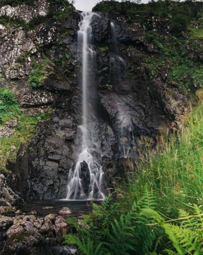 Puzzle 1000 Teile,Lernen Pädagogische Puzzle Spielzeug -Wasserfall,Spritzer,Wasser 70x50cm