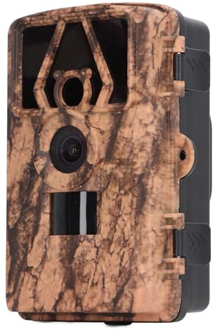 Tonysa Wildkamera, 60 MP 8K-Video, 0,2 S Auslöser, 120° Weitwinkel, IP66 Wasserdicht mit Nachtsicht für die Tierbeobachtung