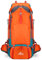 VOKUVIKU Trekkingrucksack Reiserucksack Campingrucksack Wanderrucksack Großer Rucksack für Herren Damen 70L (mit Regenschutz), Orange