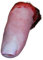 Generisch Halloween Abgetrennte Finger Halloween Blut Requisiten, Gebrochene Körperteile Für Spukhaus Zombie Party Deko 8 cm