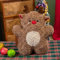 TETSMG Weihnachtskissen, Weihnachtsdeko Kissen, Kissen Weihnachten, Süßes Weihnachten Kissen, Weihnachtsdeko Innen Aesthetic, Weihnachten Deko Zierkissen Sofakissen für Schlafzimmer (Rentier)