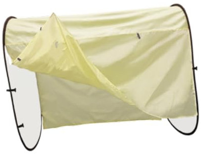 Colcolo Cubierta para tendedero de Ropa, protección para Prendas en Exteriores e Interiores, 2m con Cortina