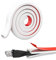 Sharelove Soft PVC Half Round Cable Trunking - White, Mini, Self Adhesive, Suitable for Wires on Wall/Floor (1M)