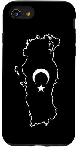 Landkarte der Türkei Hülle für iPhone SE (2020) / 7 / 8