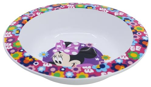 Bol réutilisable pour enfant Minnie - Passe au micro-ondes
