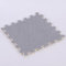 ouxei 24 Pcs 12x12 Inch 0.4 Inch Thick Interlocking Plush EVA Foam Carpet Tiles White For Playroom(Light Gray)