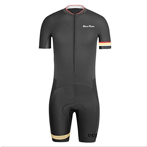 UGLY FROG MTB Gepolsterter Prämium Triathlon Trisuit Kompression Laufen Fahrradfahren Skinsuit Anzug