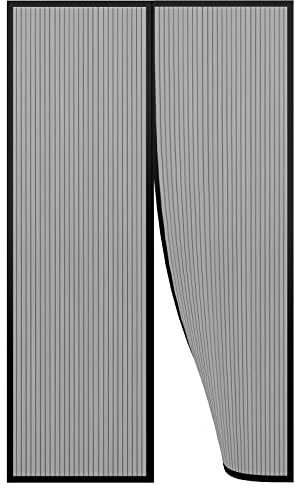Lictin Zanzariera Magnetica per Porte - Dimensioni 140 x 242CM, Adatta a Porte di 140 cm - Rete di Ottima Qualità, Tenda Zanzariera per Porte d'Ingresso,Porte, Cortili