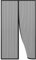 Lictin Zanzariera Magnetica per Porte - Dimensioni 140 x 242CM, Adatta a Porte di 140 cm - Rete di Ottima Qualità, Tenda Zanzariera per Porte d'Ingresso,Porte, Cortili
