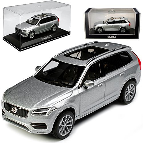 Norev Volvo XC90 SUV Electric Silber 2. Generation Ab 2015 1/43 Modell Auto