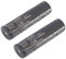 subtel, Akku für Beleuchtung/Taschenlampe kompatibel mit Inova T4, UR611, FLB-LIN-7, kompatibel mit Streamlight 68792 (3.7V, 2200mAh) 2 Stück