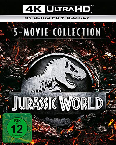 Jurassic World - 5-Movie Collection (4K Ultra-HD) (5 BR4Ks + 5 BRs) [Blu-ray]
