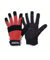 Barbarossa Reinforce Double-Stitched Work Gloves - Safety Utility Gloves Mechanics Gloves for Heavy Duty, Frictional Protection for Daily Work Operator, Flexible Touch Screen (Large - L)