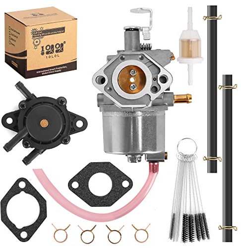10L0L Carburetor Kit for Club Car DS, Precedent, Turf, Carryall Golf Cart 1996-UP Kawasaki FE350 Engine, Replace OEM 1016441-01 1018059-01 1019059-01 1035245-01