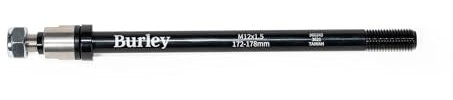 Burley Unisex – Erwachsene Steckachse_3091990721, Schwarz, 172-178 mm