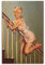 NOHF Vintage Pin Up Girl Poster Miss Vixen Poster Wandkunst Druck Retro Ästhetische Raumdekoration Bürodekorationen 60 x 90 cm ungerahmt