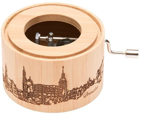 Spieluhr mit dem Musikstück: Ave Maria von Bach/Gounod, (Méditation sur le premier Prélude de J. S. Bach), Motiv Dresden