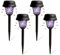 4pcs Anti - Moustique Solaire, Lampe Anti - Moustique Extérieure, Anti - Moustique avec Deux Modes, Lampe Anti - Moustique pour Le Jardin de la Cour Arrière de la Maison