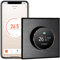MVAVA Thermostat für Wasser Fußbodenheizung, Smart WLAN Thermostat kompatibel mit Alexa und Google Assistant, Raumthermostat Kompatibel mit Tuya Smart Life App Fernbedienung, Schwarz
