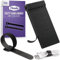 Filzada® 110x Klett Kabelbinder - 150 x 12mm - wiederverwendbare Kabelbinder Klett - Klettkabelbinder mit Schlaufe - Kabel Klettband - Kabelklett - Klettverschluss Kabelbinder