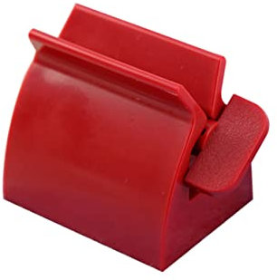 PACKOVE Zahnpastaspender Automatischer Für Tuben Kosmetik Lotion Sparen Geld Badezimmer Zubehör Rot
