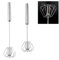 Whizzy Whisk - Multifunctional Egg Beater, Stainless Steel Semi - Automatic Whisk, Milk Frother, Hand Push Mixer for Whisking, Beating & Stirring (#Stainless Steel, 2PCS)