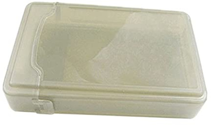 SHINEOFI 3,5-Zoll Antistatisches Festplattengehäuse aus Polypropylen mit Stoßfestem Schutz für Externe IDE Hdds zur Sicheren Aufbewahrung