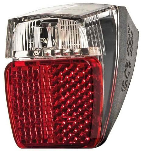 Herrmans H-Trace Min Rücklicht, Red/Black, One Size