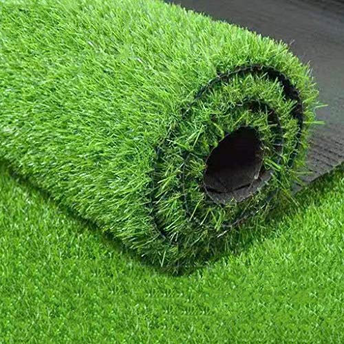 Kunstrasen Rasen Rasen, realistisch gefälschten Deluxe Synthetic Thick Rasen Pet 2cm Höhe Außen Décor Customized (Size : 79x157in)