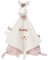 LALALO FEHN Lama Deluxe Schmusetuch mit Namen Bestickt, Baby & Kleinkinder Spielkamerad & Einschlafhilfe, Schmusetuch Stofftier-Schnuffeltuch personalisiert, Kuscheltuch Geschenkidee Mädchen