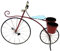 SK Style Garden Bicycle Planter - Trike Bike Planter With Removable Pots