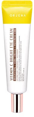 ORJENA Vitamin C Augencreme_Straffung_Anti-Aging_Anti-Falten_Augenringe_Augencreme für Schwellungen und Taschen unter den Augen_Kbeauty_Koreanische Hautpflege