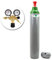 Bouteille de gaz Soudage pur 4.8 Argon 100% 2.1m3 10 litres TIG/WIG MIG + REDUCTEUR MAXI