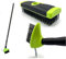 Weed Remover Tool Wire Brush Scraper Set Broom Twin Heads Set 3 in 1 Extendable Telescopic Handle Paving Garden Patio Cleaner Remove Weed & Moss from Block Path Patio and Driveway (Green/Black)