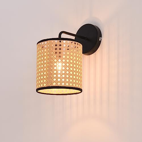 lux.pro Wandleuchte Southend 1 x E14 Beige Wandleuchte Treppenlicht 1-flammig Nachtlampe
