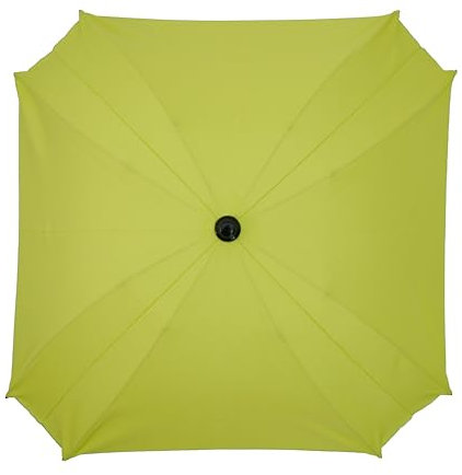 Skyline New Sonnenschirm für Kinderwagen, mit flexiblem Befestigungsarm, Sonnenschirm mit UV-Schutz, Durchmesser 70 cm (Limettegrün)