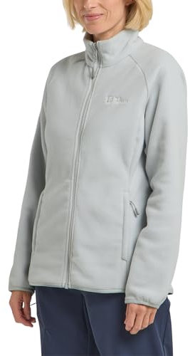 Jack Wolfskin Damen Moonrise Fz W Fleece-Jacke, Cool Grey, 3XL EU