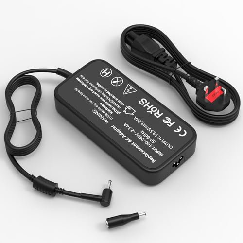 180W AC Adapter for ASUS ROG Zephyrus G15 G14 (2022 2023) GA402 GA401,ASUS TUF F17 F15 A17 A15 FX505 FX506 FX505D FX505G FA706 FA506 ASUS ROG Zephyrus Gaming Laptop Charger