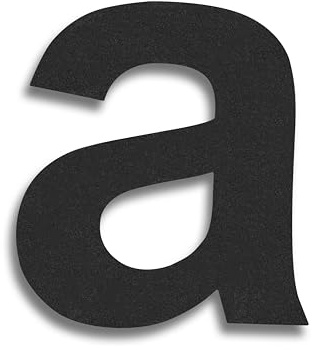 KTC-HOME - PREMIUM Hausnummer Schwarz inkl. Montagematerial - Pulverbeschichtet - Arial - 20CM - RAL 9005 - Rostfrei & Wetterfestes Hausnummernschild - versch. Farben