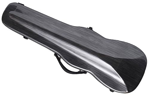 Geigenkoffer in voller Größe, leichter, stabiler Geigen-Hartschalenkoffer, rucksackfähig, Geigen-Hartschalenkoffer aus Verbundkarbonfaser mit integriertem Hygrometer(Size:31*16.8*20.5*1.4kg)